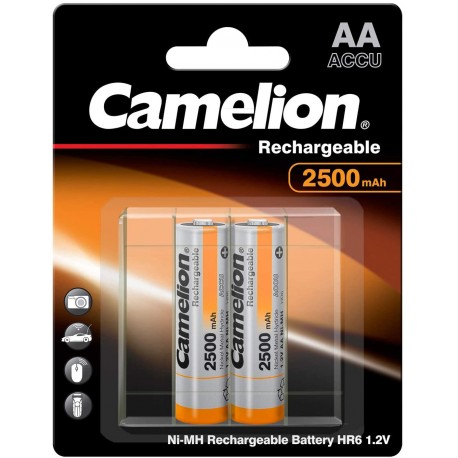 Piles AA solaires rechargeables (1,2V) x4 Luxform