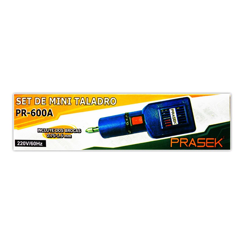 Mini Taladro Prasek PR-600A 220v Para Impresos